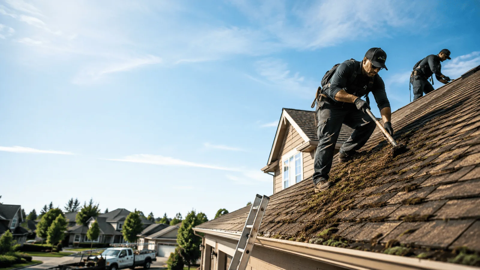 Roof Moss Removal in Darien, GA near me